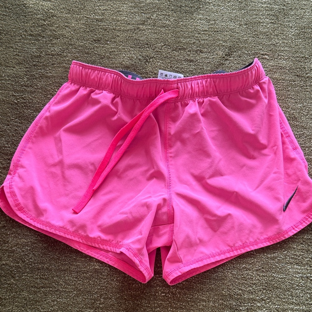 Nike Women's Vibrant Pink Athletic Shorts